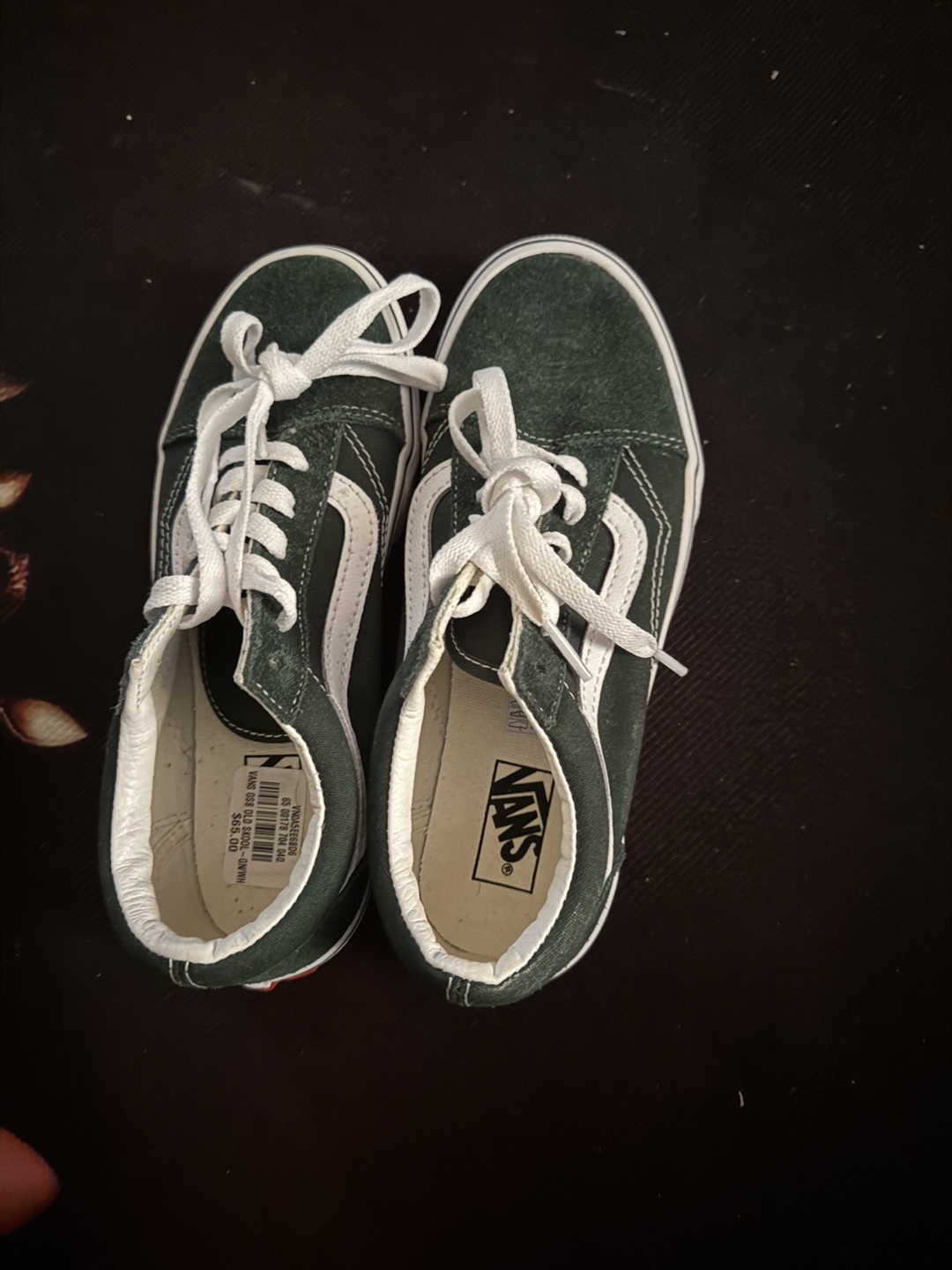 Vans Old Skool Sneakers - Green Suede - photo 3