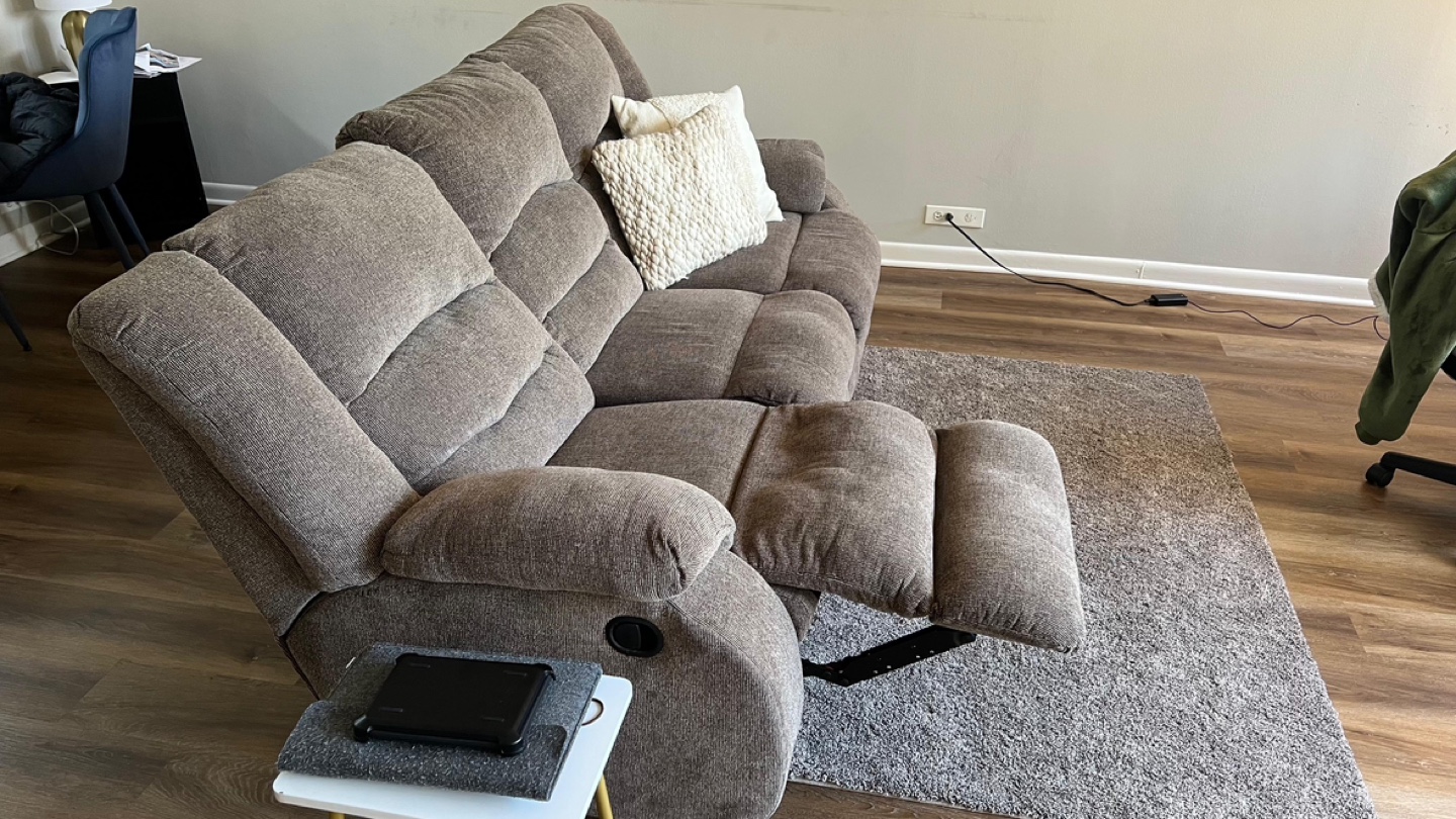 Reclining Sofa/Couch- Brown NEED GONE TODAY - photo 2