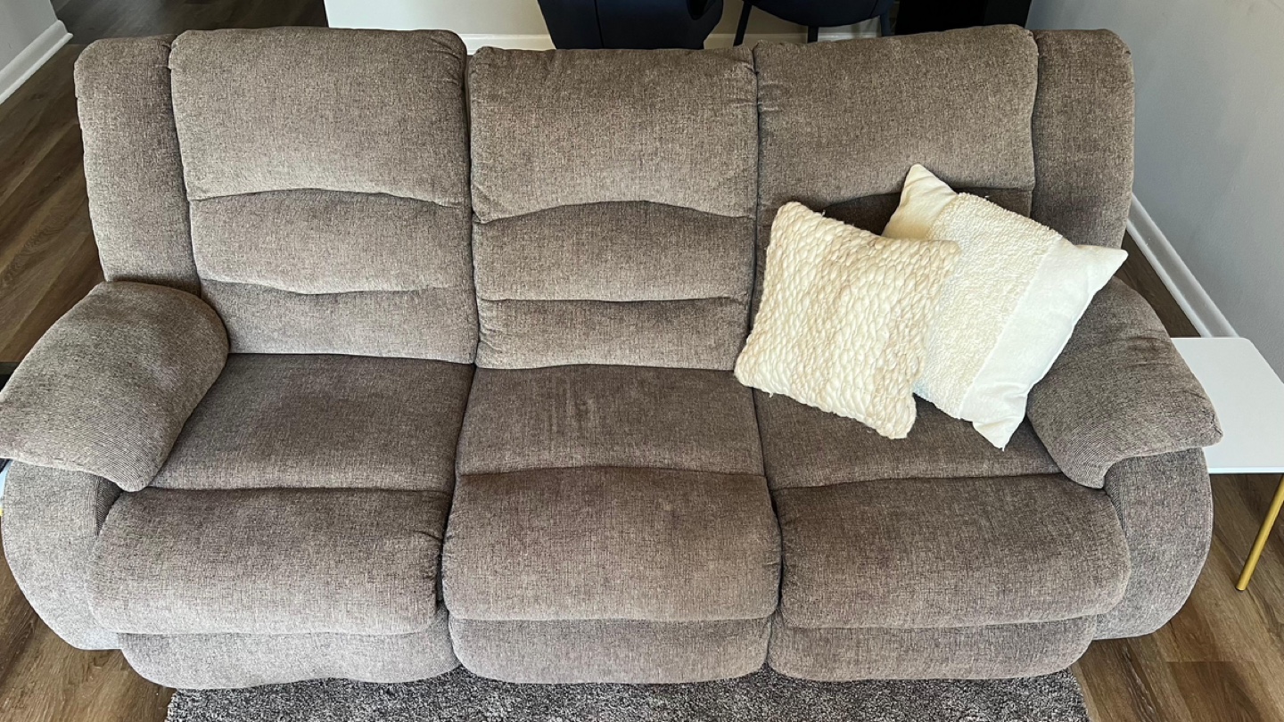 Reclining Sofa/Couch- Brown NEED GONE TODAY - photo 3