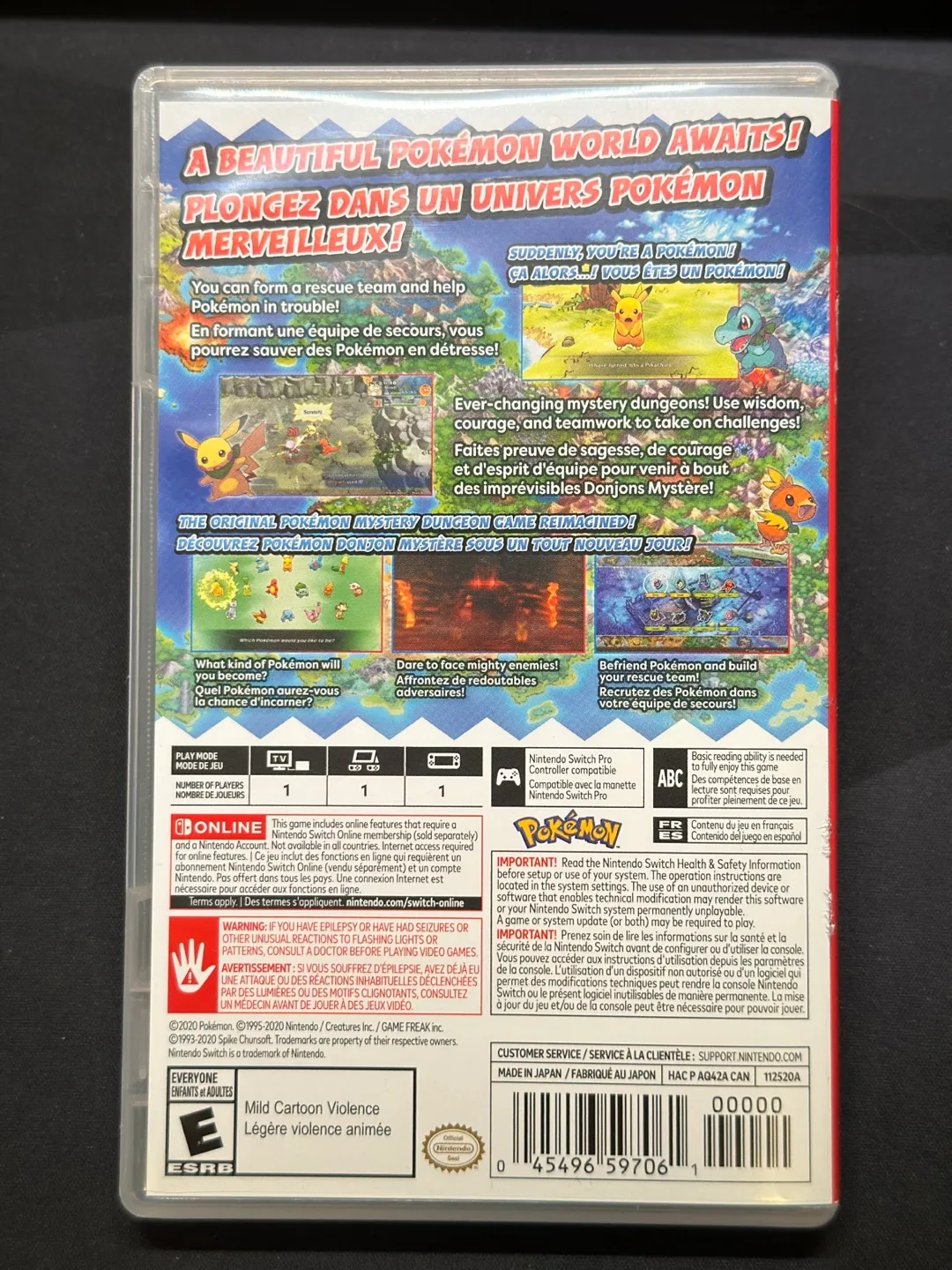 Pokemon Mystery Dungeon Rescue Team DX Nintendo Switch Game image indicator(2)