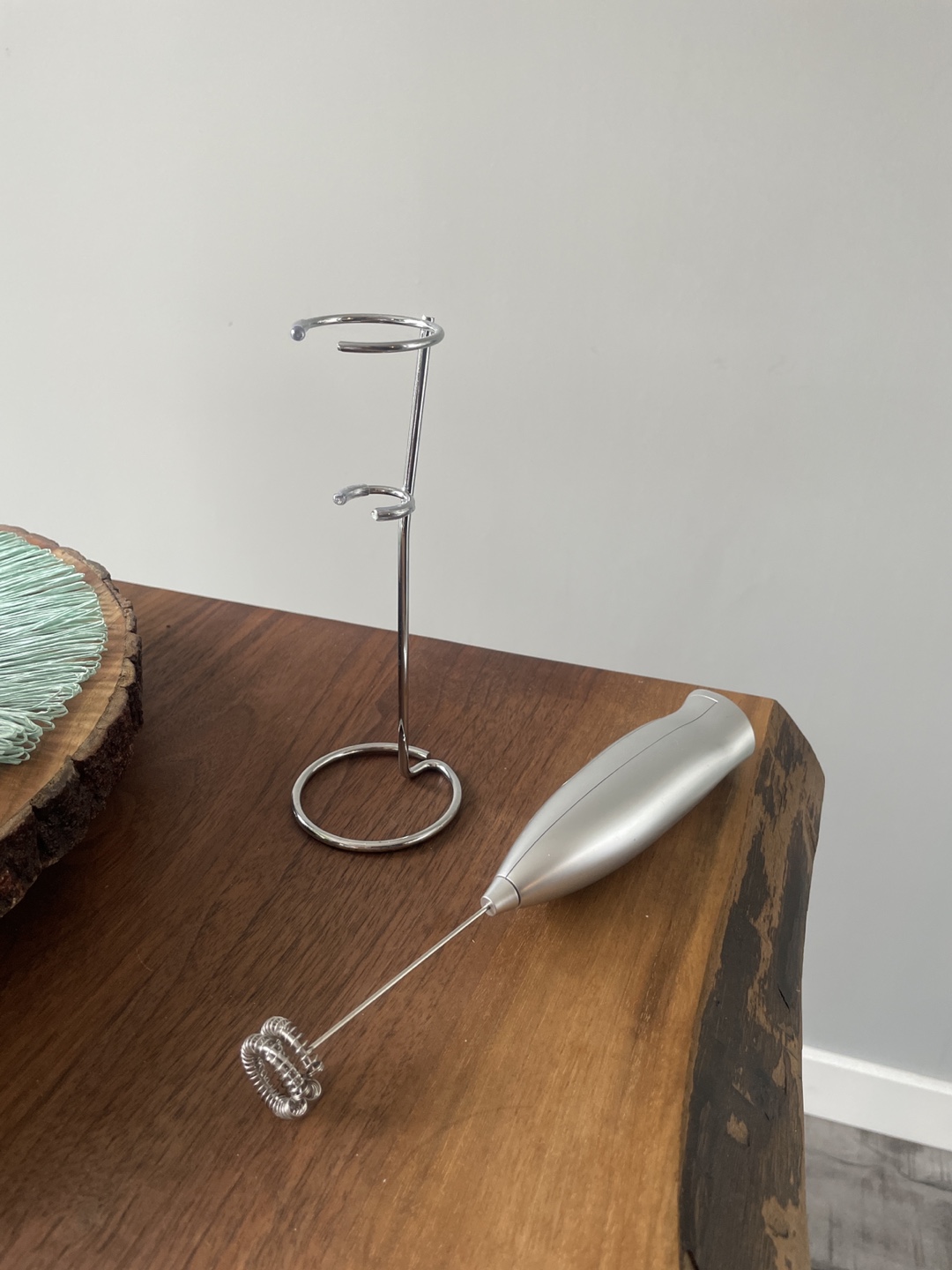Handheld Milk Frother with Stand - photo 2