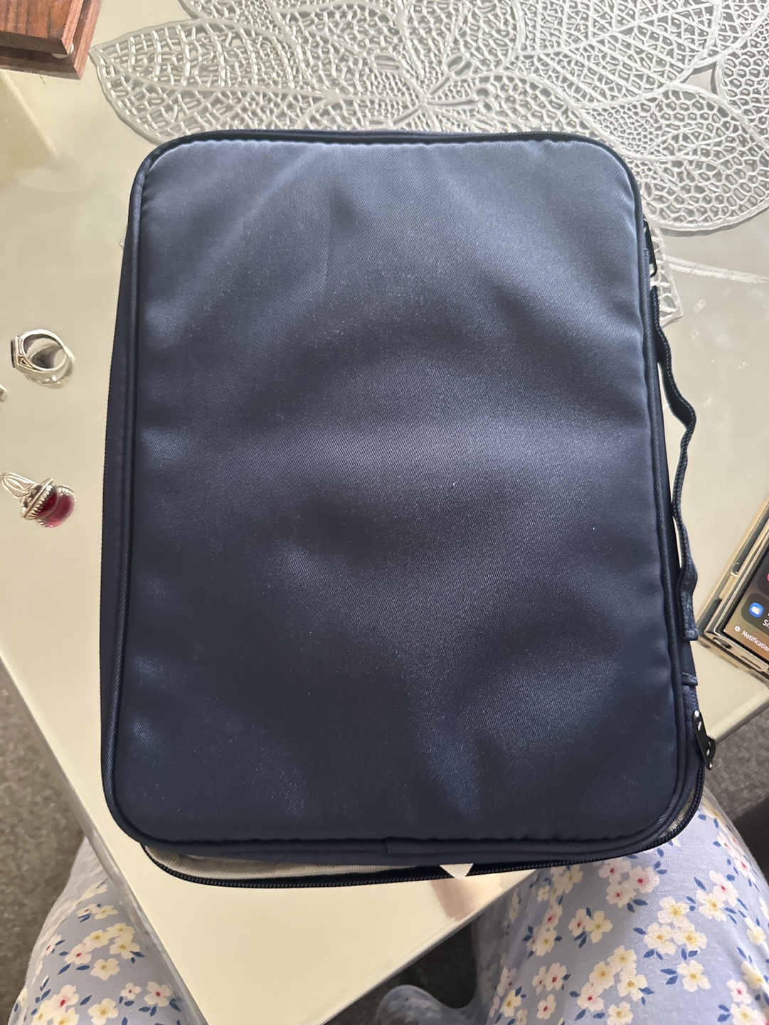 Laptop Sleeve, Tablet Case,  Dark Blue - photo 2
