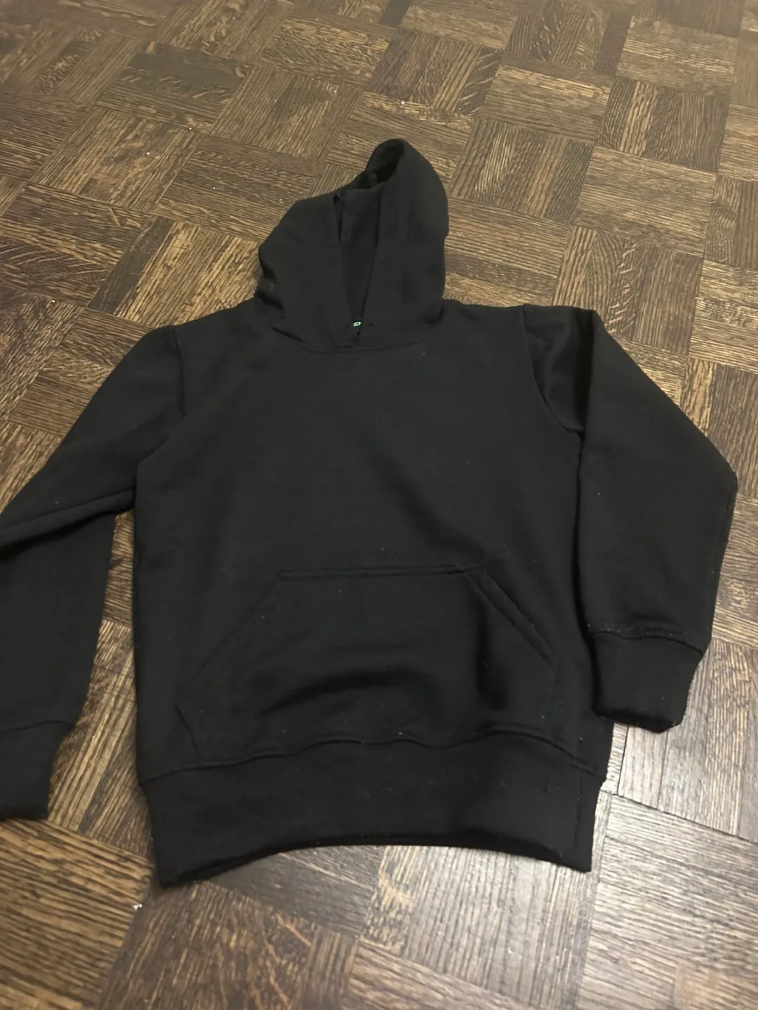 Three Kids' Hoodies - Black & Olive Green image indicator(3)