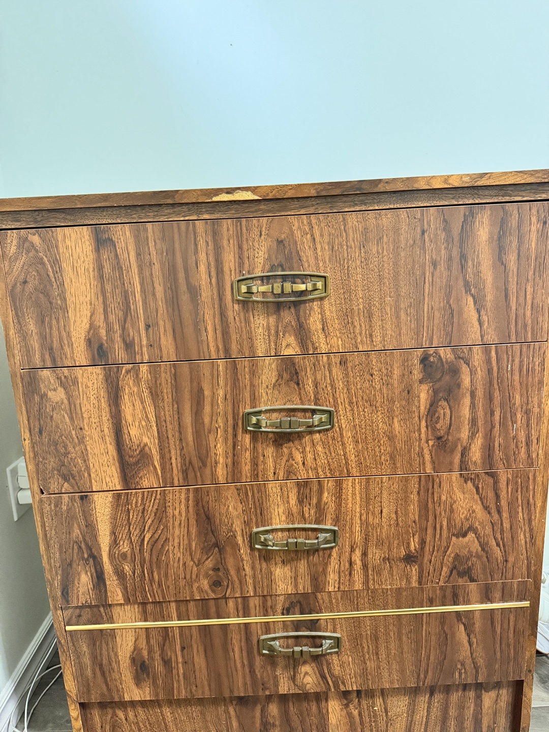 Vintage Four-Drawer Chest/ Dresser