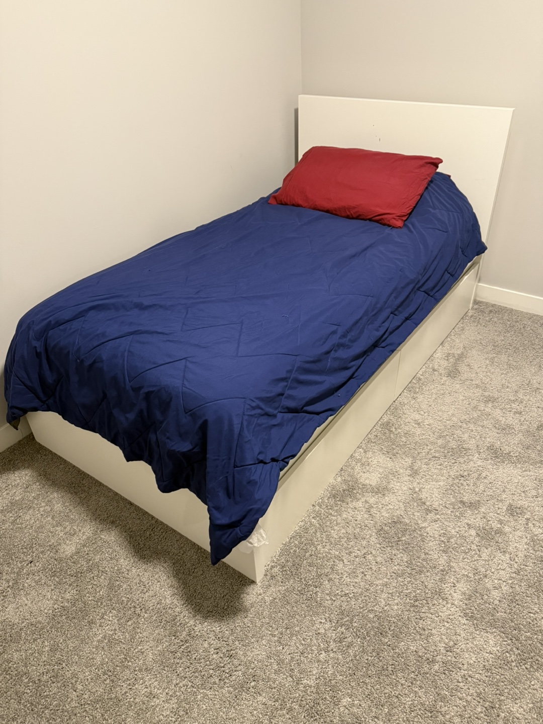 IKEA MALM Twin-Size Bed Frame with 2 Drawers