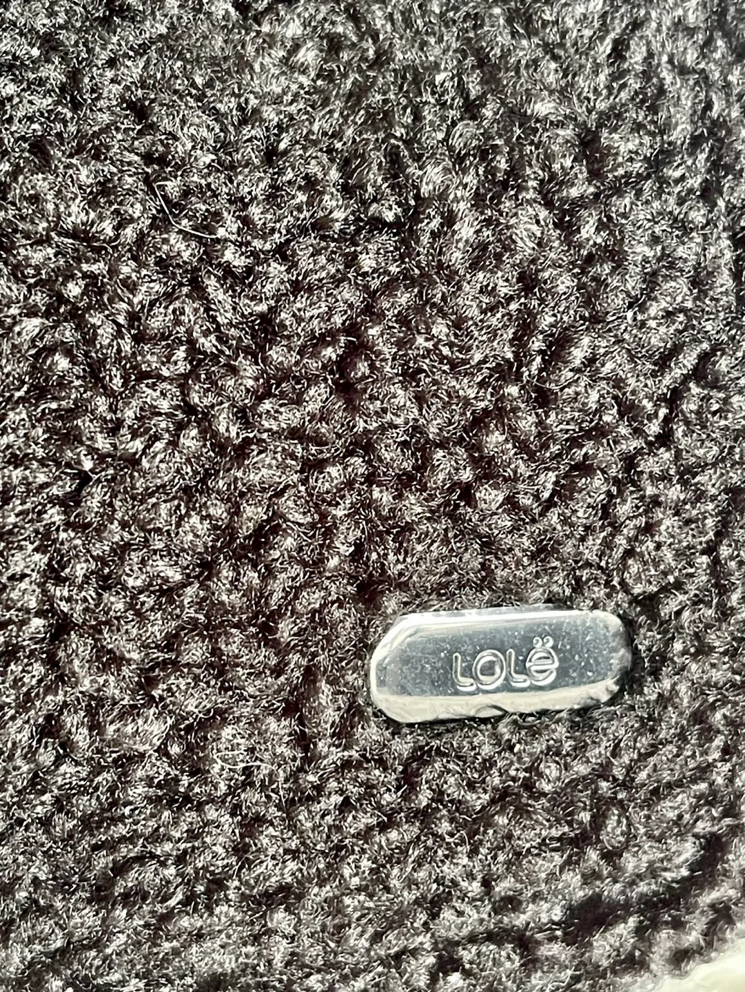 LOLë Black Sherpa Crossbody Bag image indicator(2)