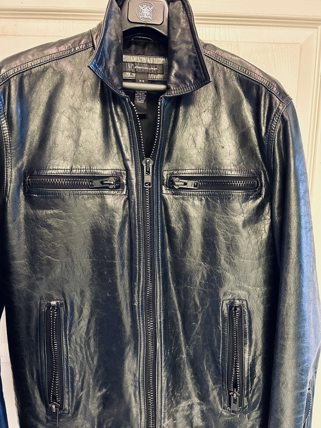 GENUINE LEATHER JACKET - photo 4