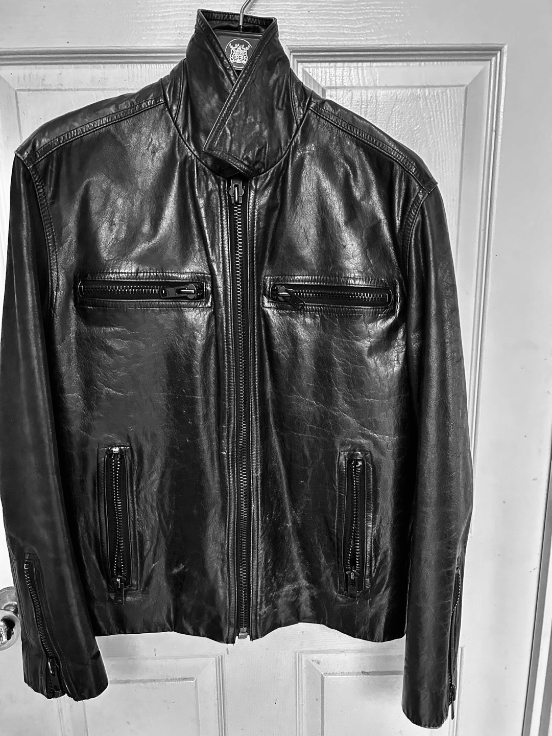 GENUINE LEATHER JACKET - photo 3