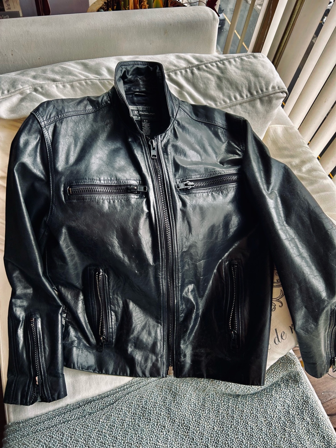 GENUINE LEATHER JACKET - photo 2