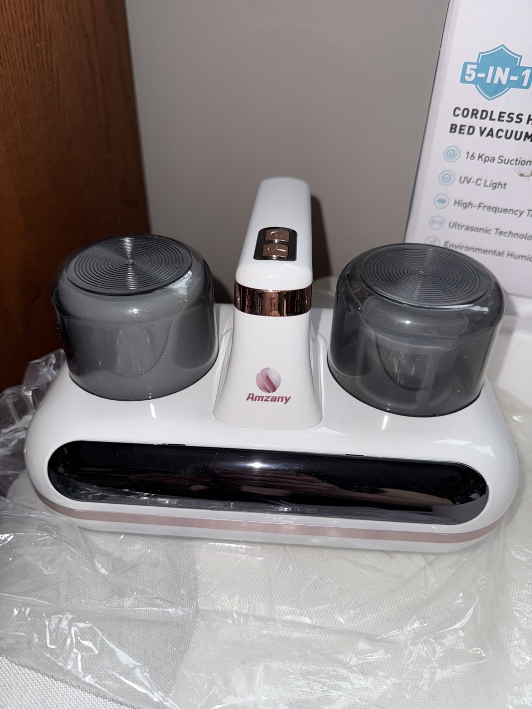 Amzany 5-in-1 Cordless Handheld Bed Vacuum Cleaner - photo 2