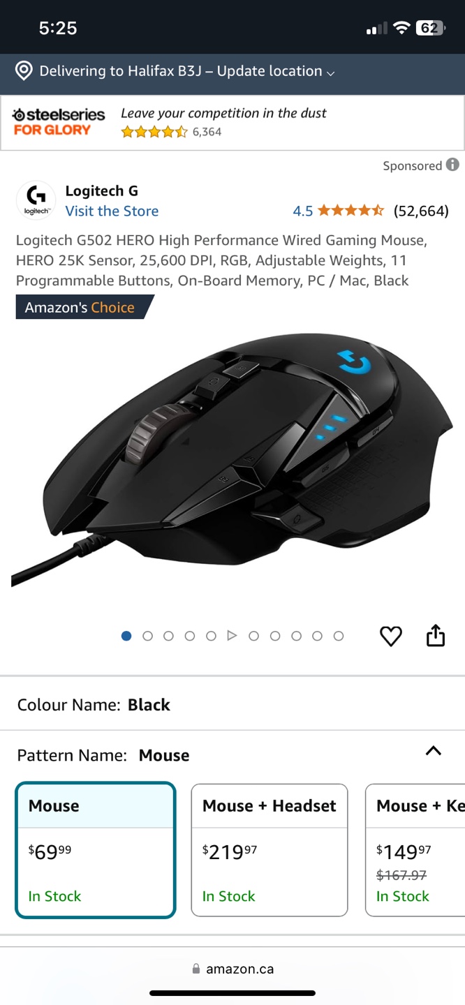 [Best deal] Logitech G502 HERO Wired Gaming Mouse - photo 4