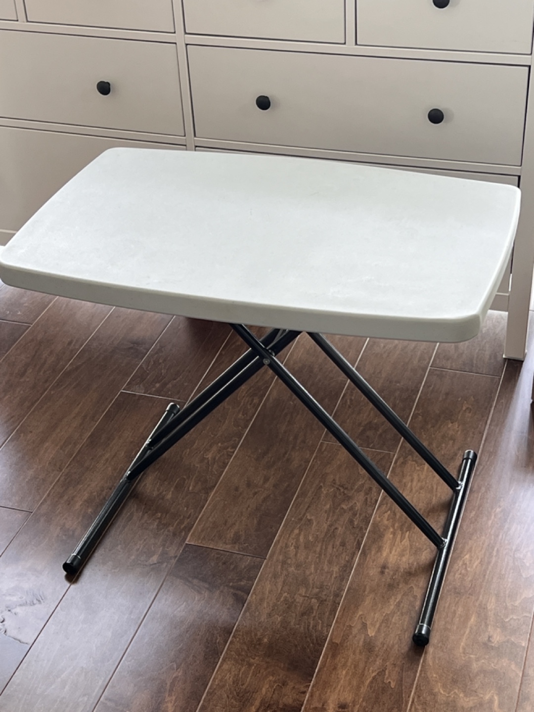 Adjustable Folding Table