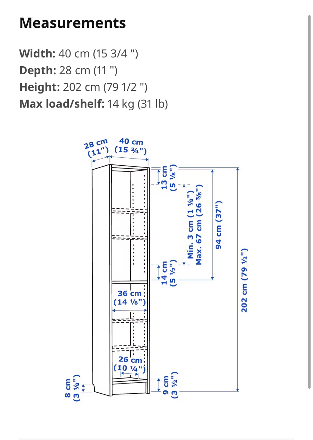 IKEA BILLY Bookcase - photo 2