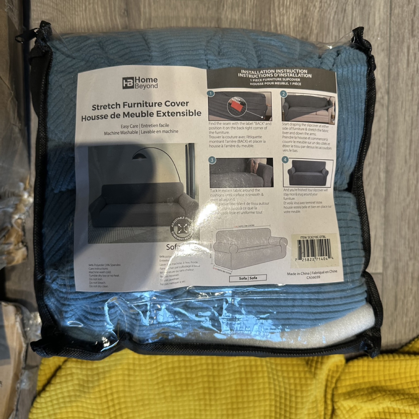 Sofa & 4 chair cover