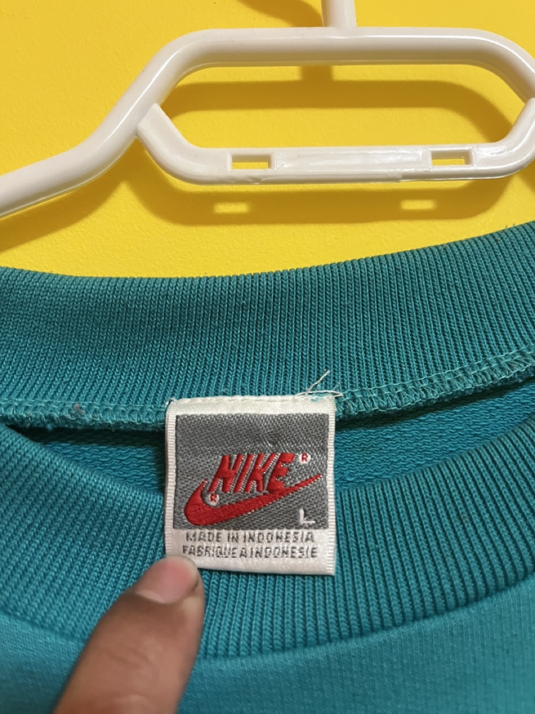 Vintage Nike Crewneck Sweatshirt Teal Green - photo 3