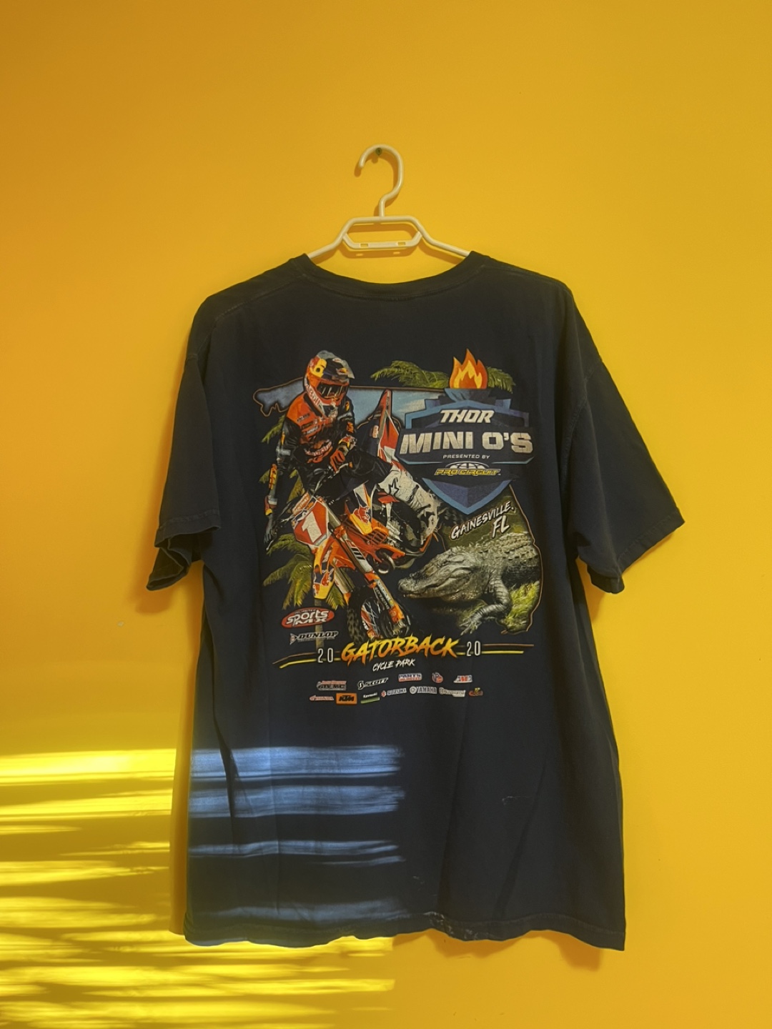 Vintage Thor Mini O's Gatorback Motocross T-Shirt - Size XL