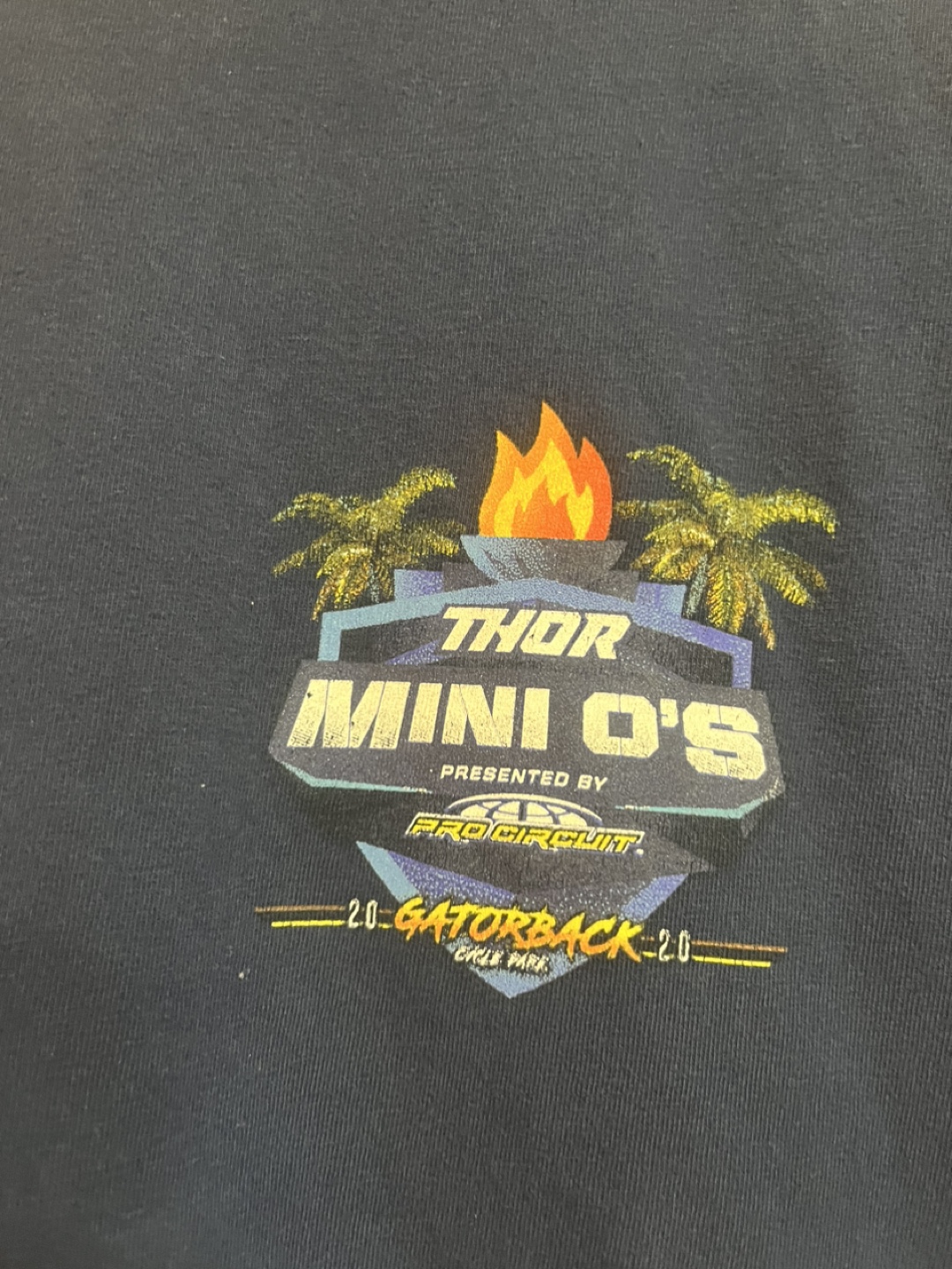 Vintage Thor Mini O's Gatorback Motocross T-Shirt - Size XL - photo 4