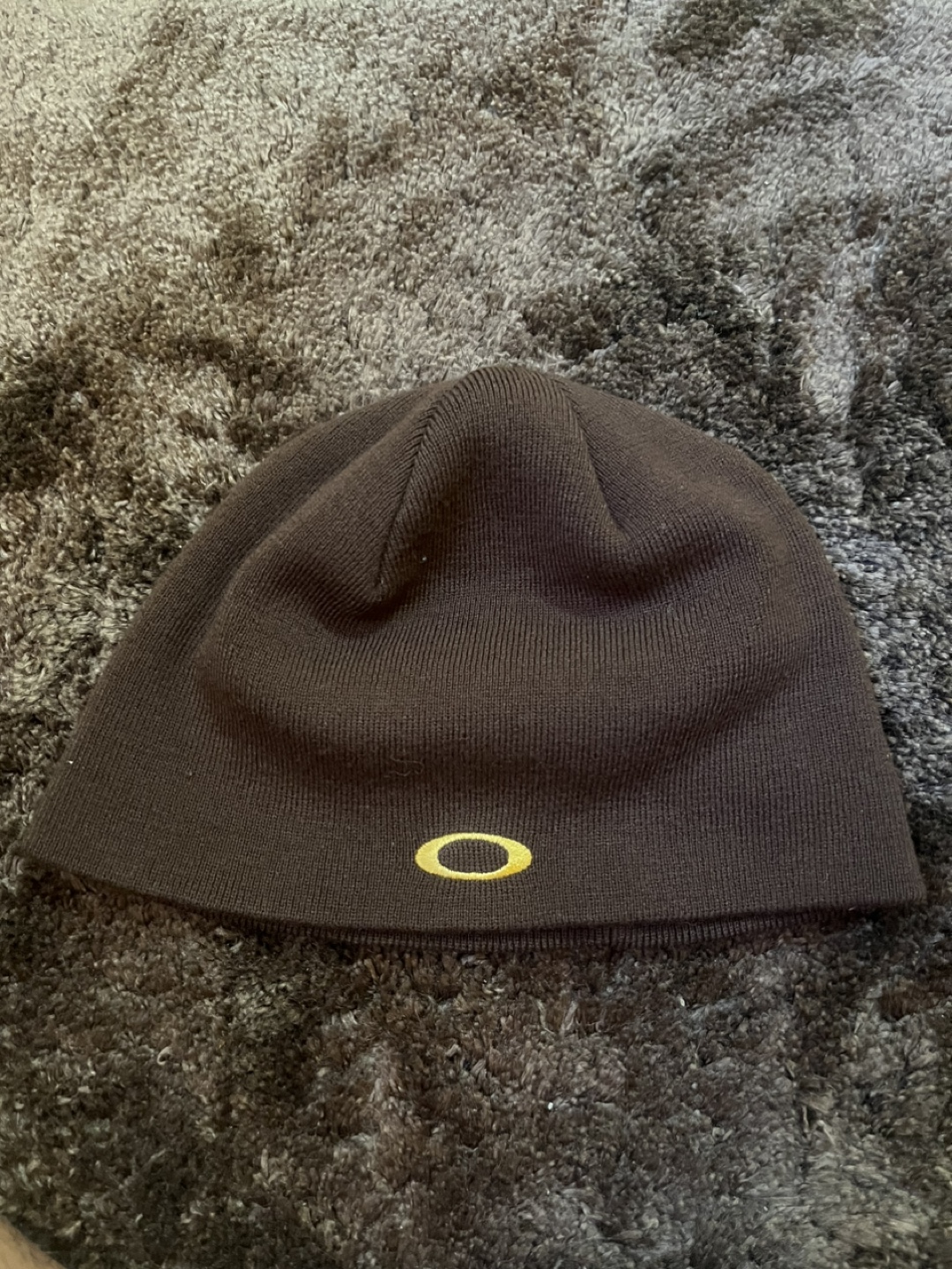 Brown Oakley Beanie