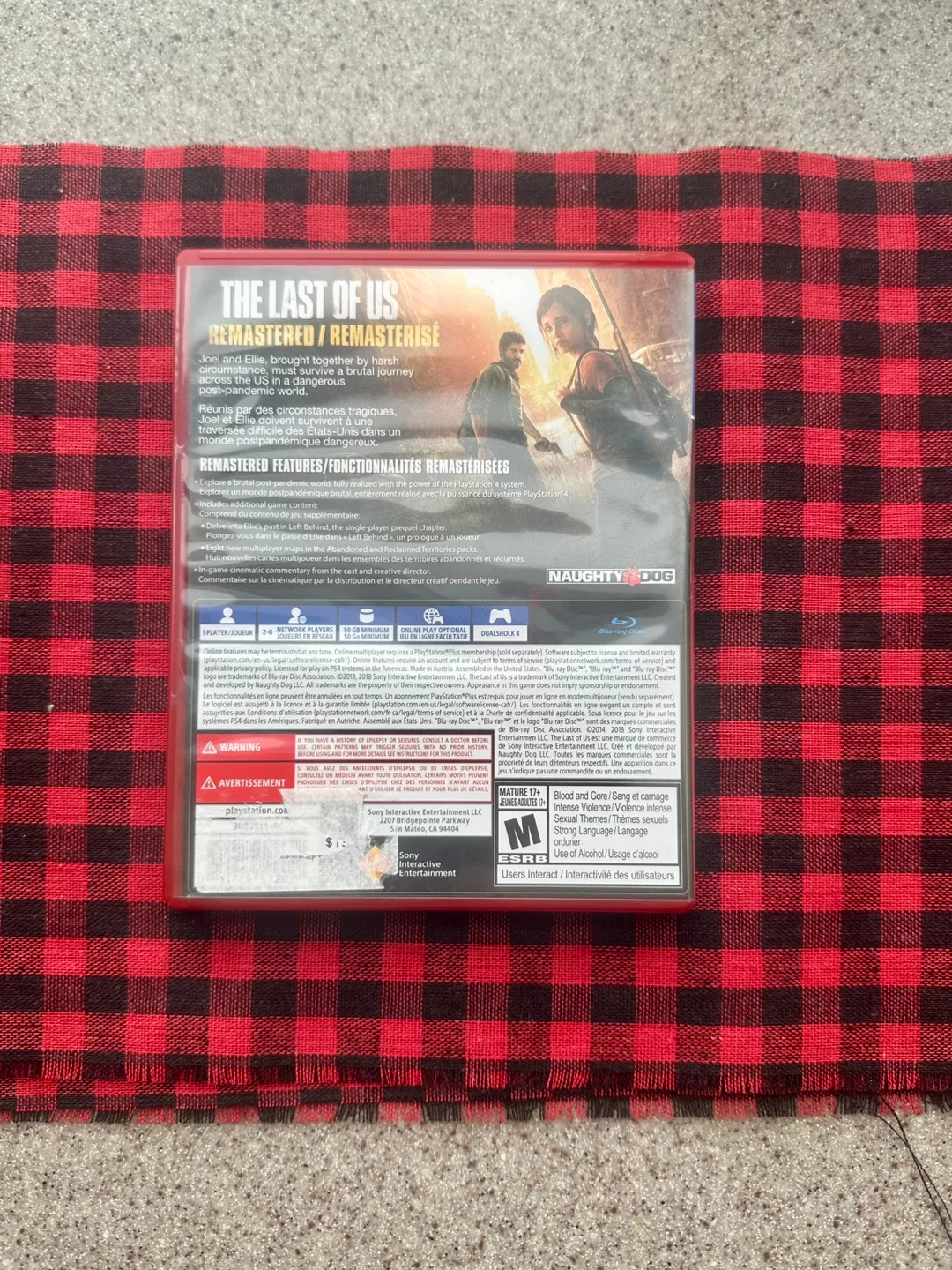 The Last of Us Remastered PlayStation 4 Game image indicator(2)