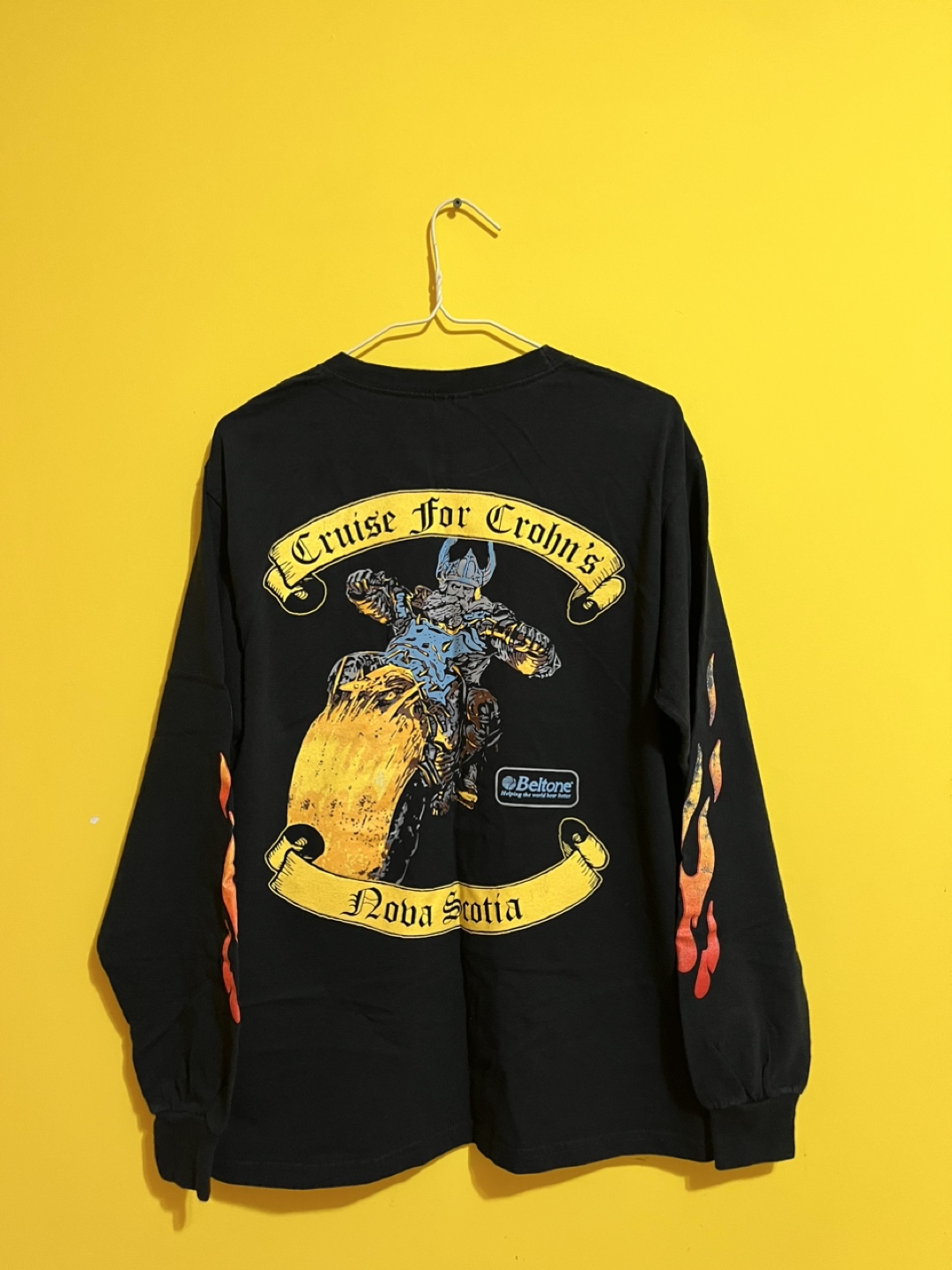 Vintage Cruise for Crohn's Long Sleeve T-Shirt