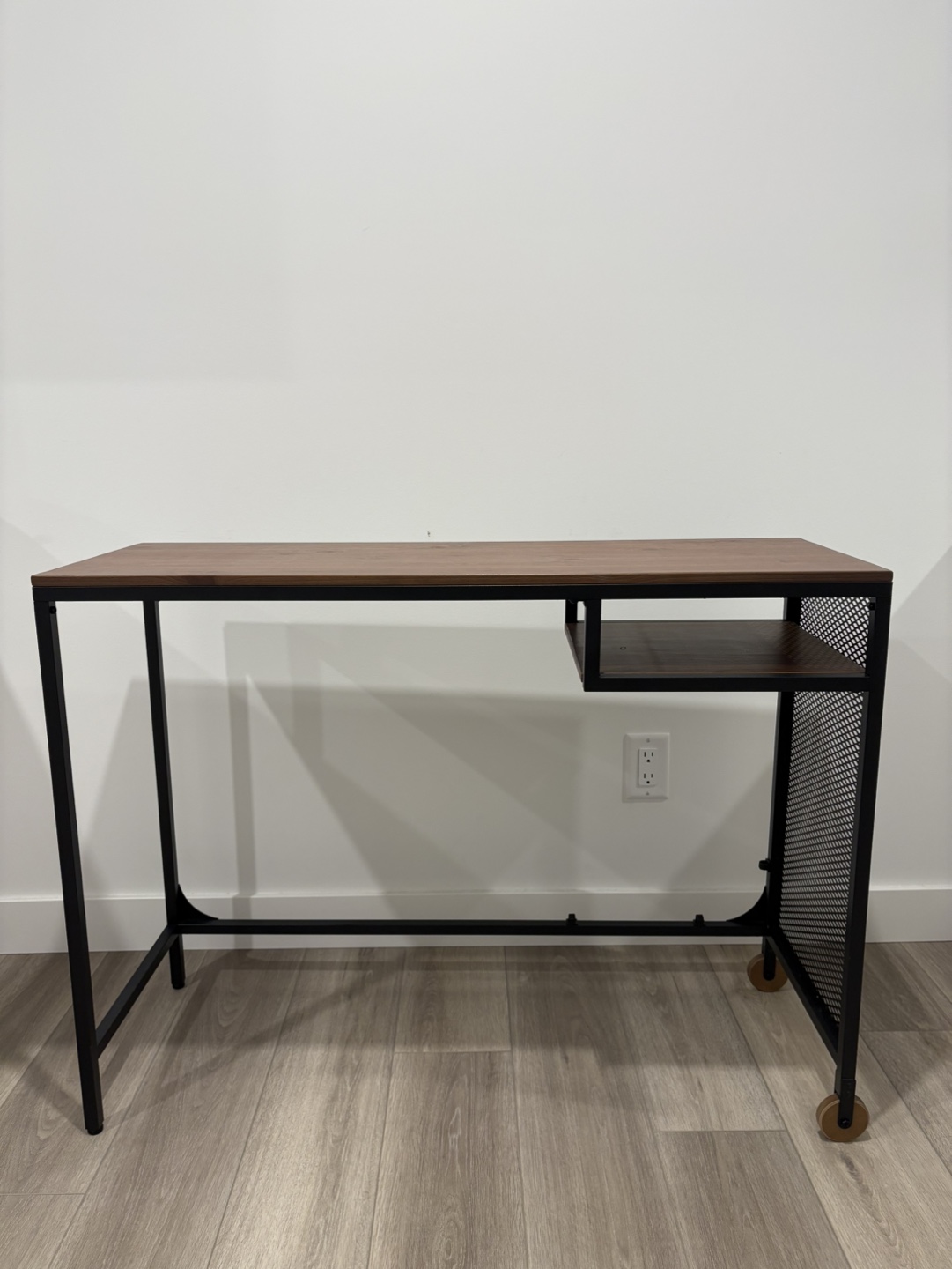 IKEA FJÄLLBO Laptop Table/ Desk- Black/Brown