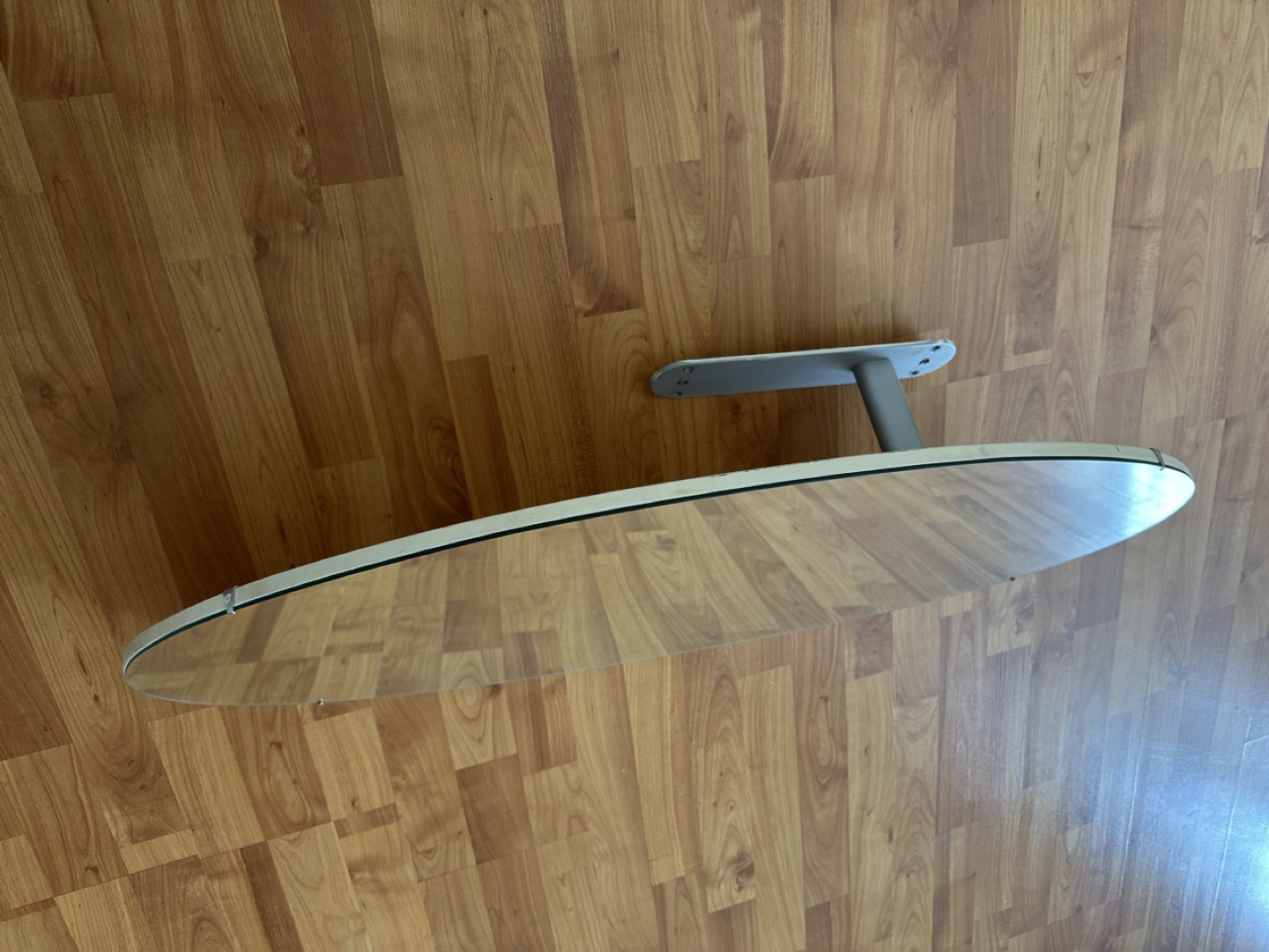Oval Wall Mirror with Metal Bracket - photo 4