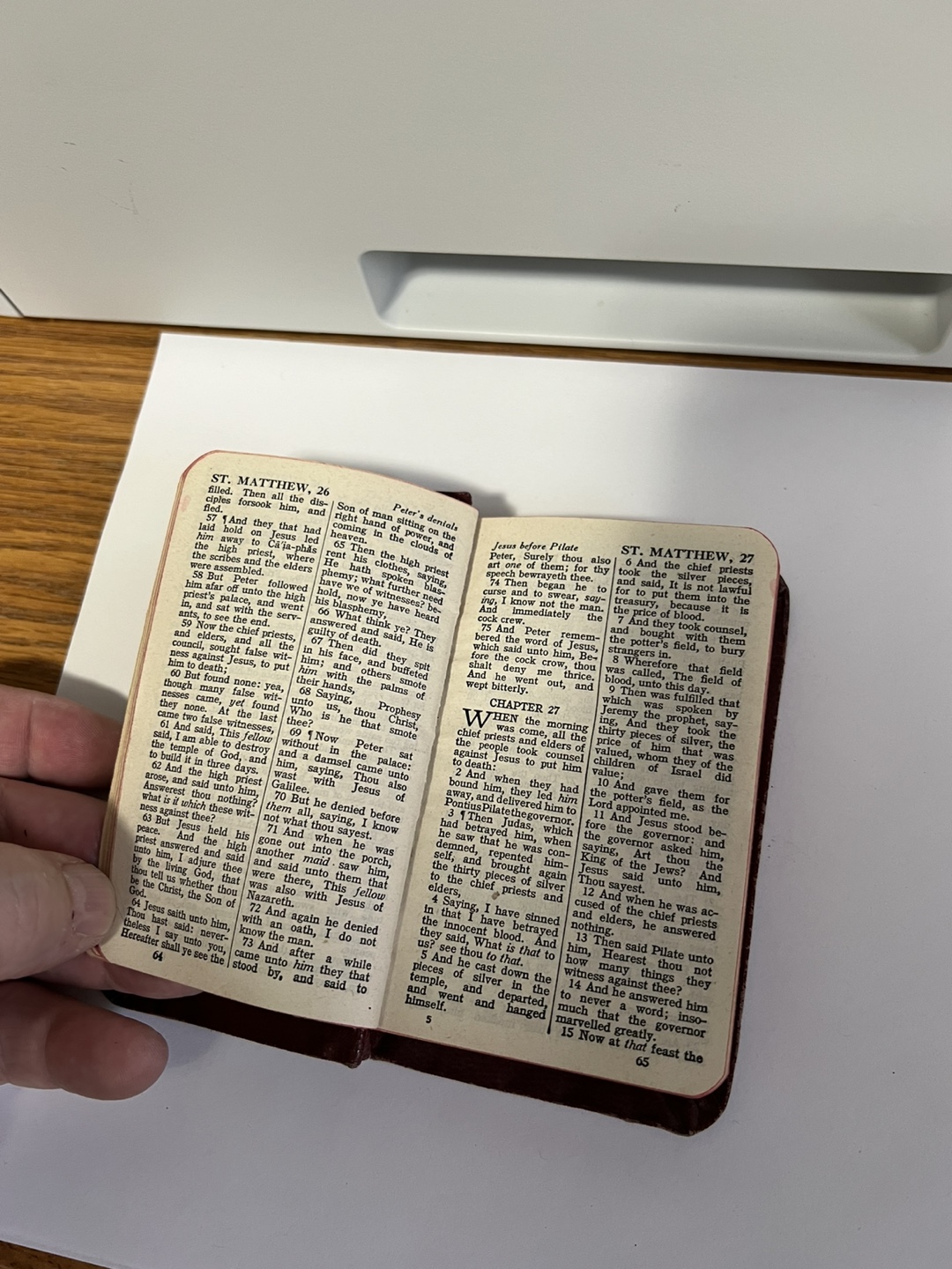 1947 New Testament Bible - photo 3