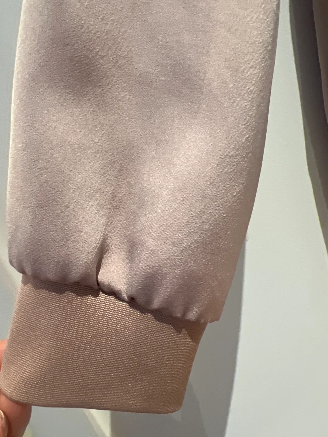 Topshop Satin Bomber Jacket - Size 8 image indicator(3)