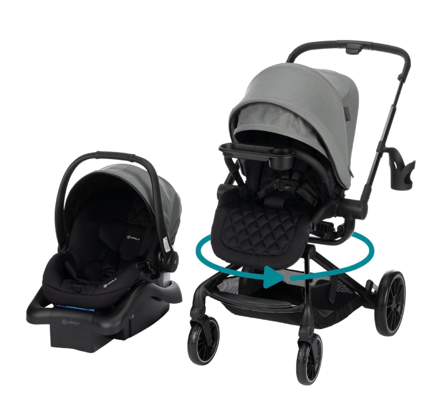 Safety 1st 360 Turn and Go Travel System (valued at $700 retail)
