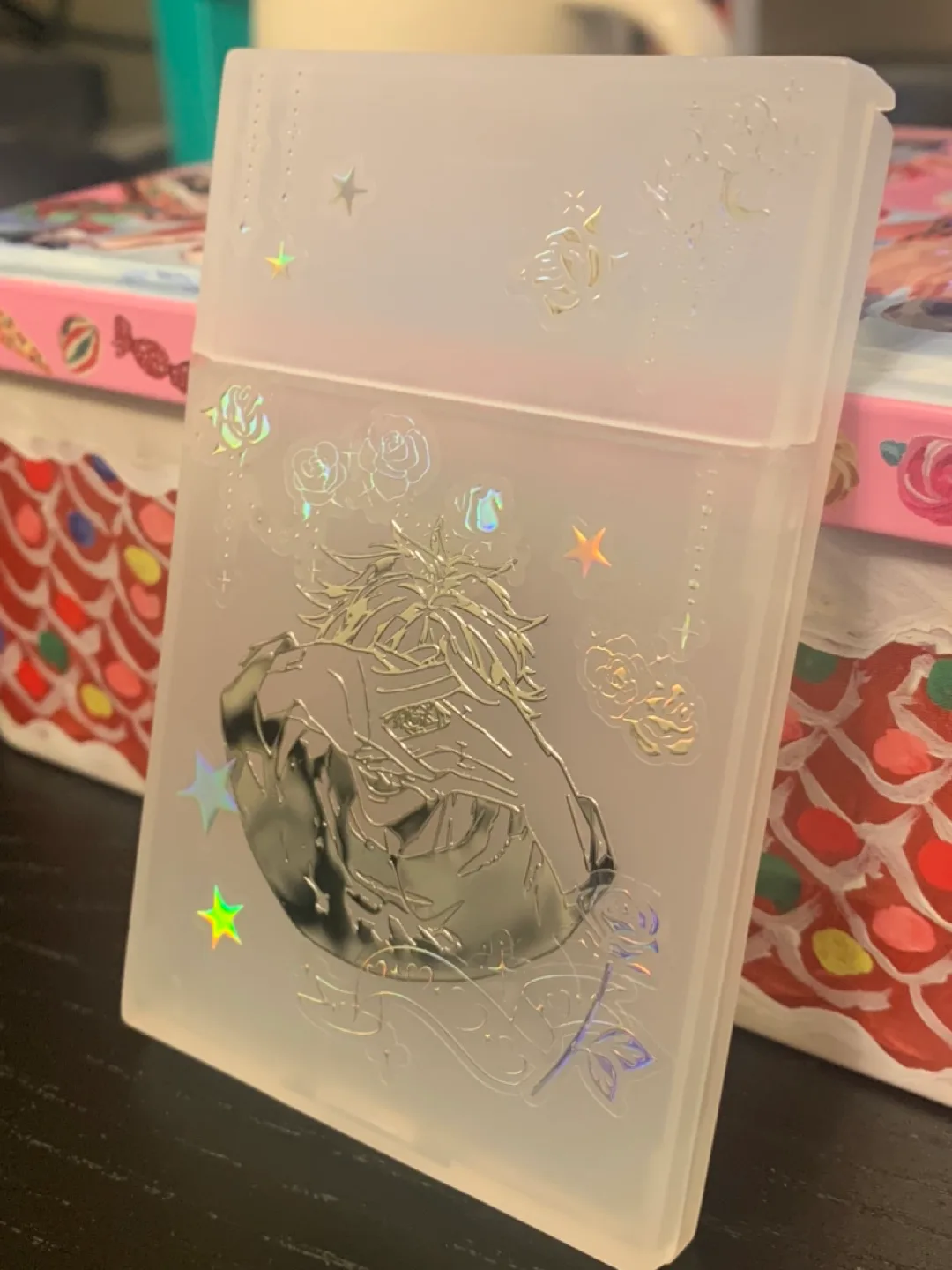 Frosted Anime-Themed Card Holder - gojo - jujutsu Kaisen image indicator(3)