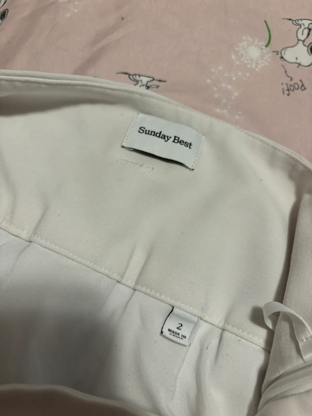 Aritzia White Skirt image indicator(2)