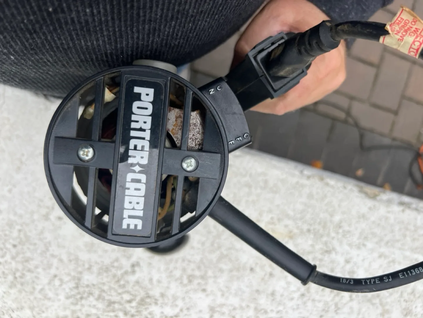 Porter Cable 6912 Heavy Duty Router and 6911 D-Handle Base image indicator(4)