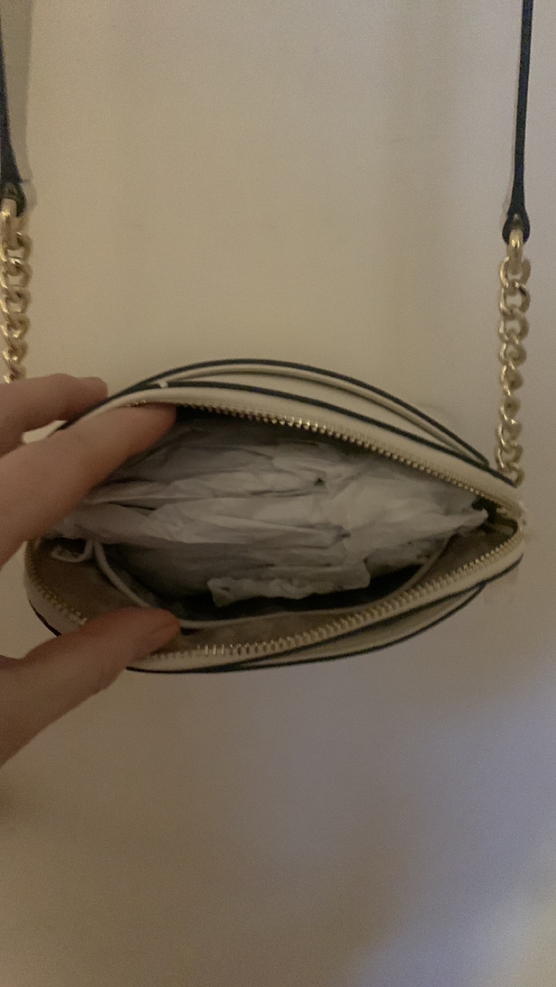 Karl Lagerfeld Paris Cream Crossbody Bag - photo 2