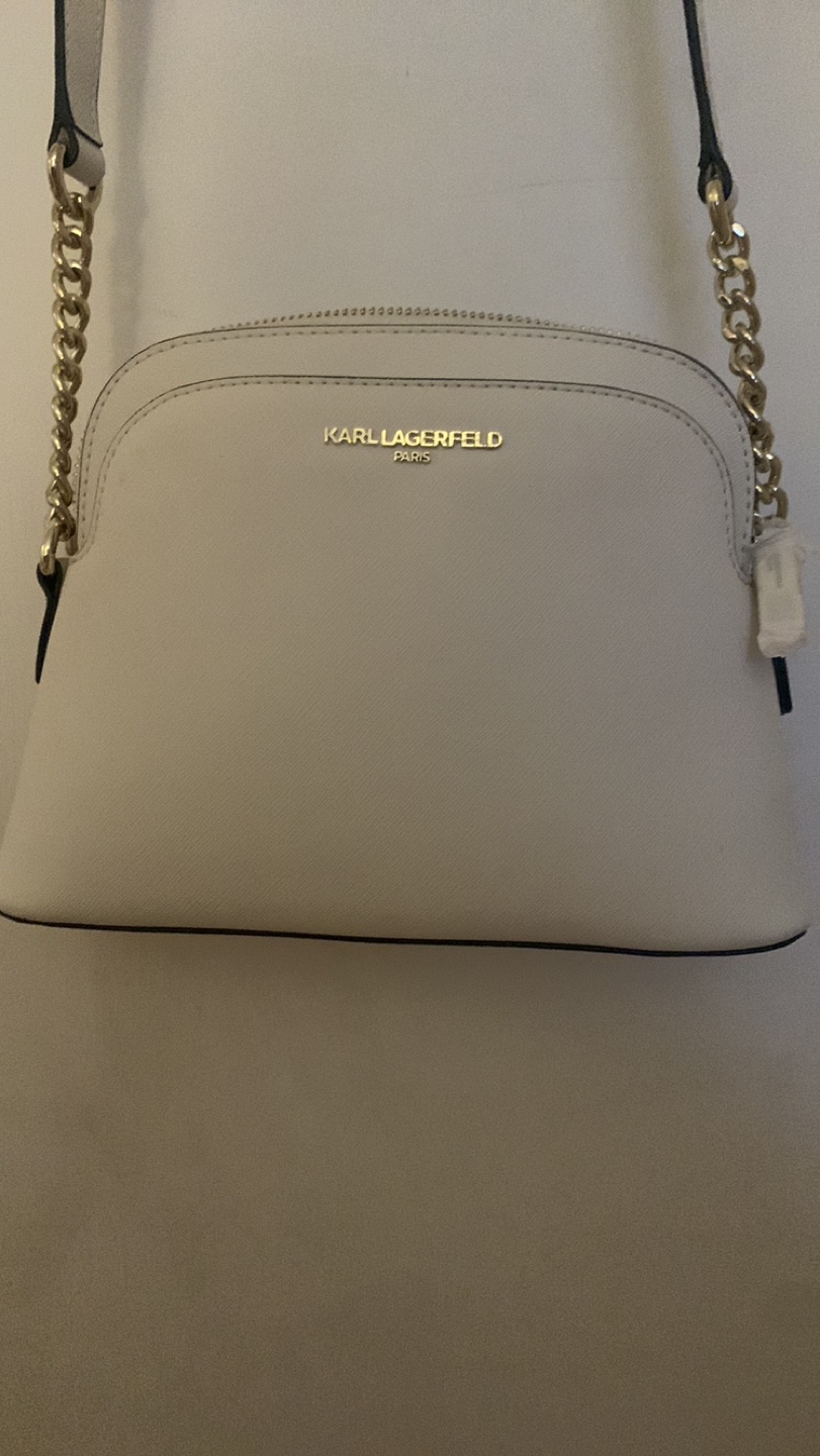 Karl Lagerfeld Paris Cream Crossbody Bag - photo 5
