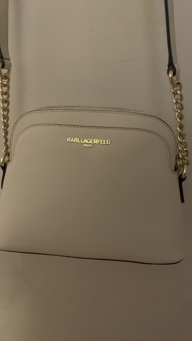 Karl Lagerfeld Paris Cream Crossbody Bag - photo 4