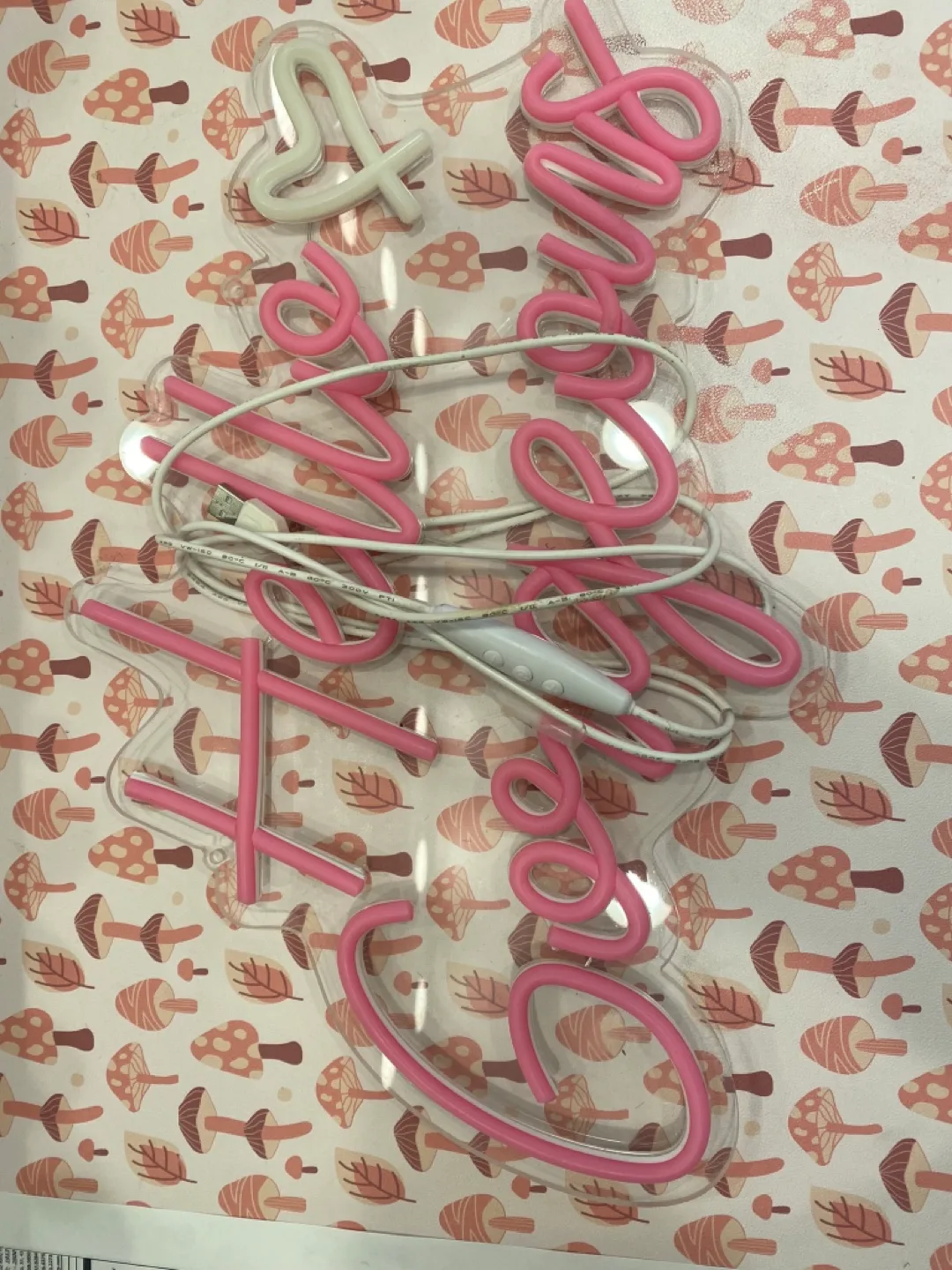 Pink LED Neon Sign - Hello Gorgeous image indicator(2)