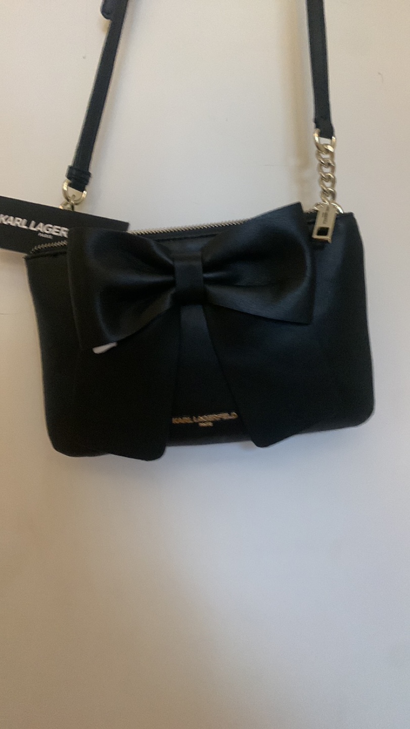 Karl Lagerfeld Black Bow Crossbody Bag - photo 2