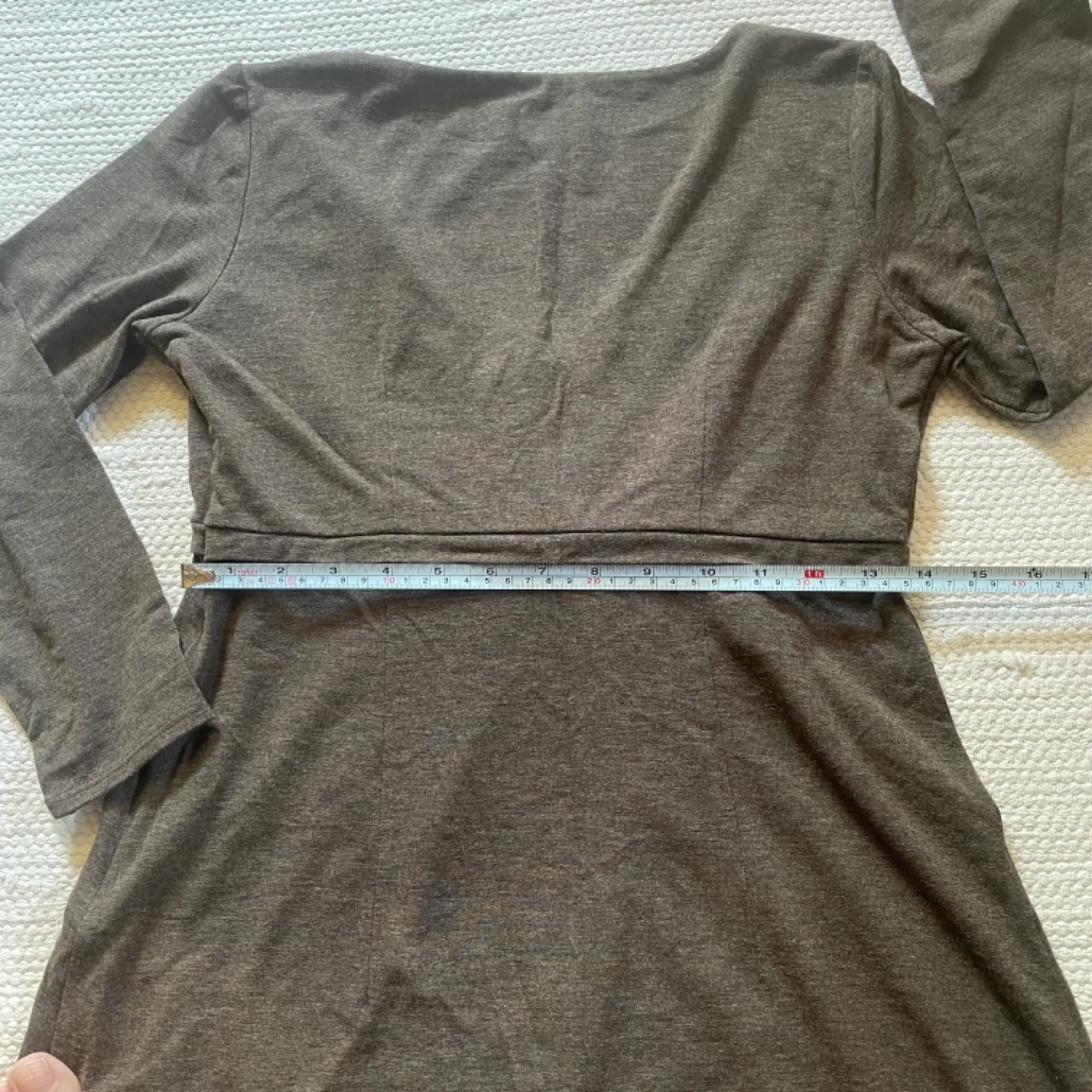 Ann Taylor Loft Long Sleeve Midi Dress 2P image indicator(7)