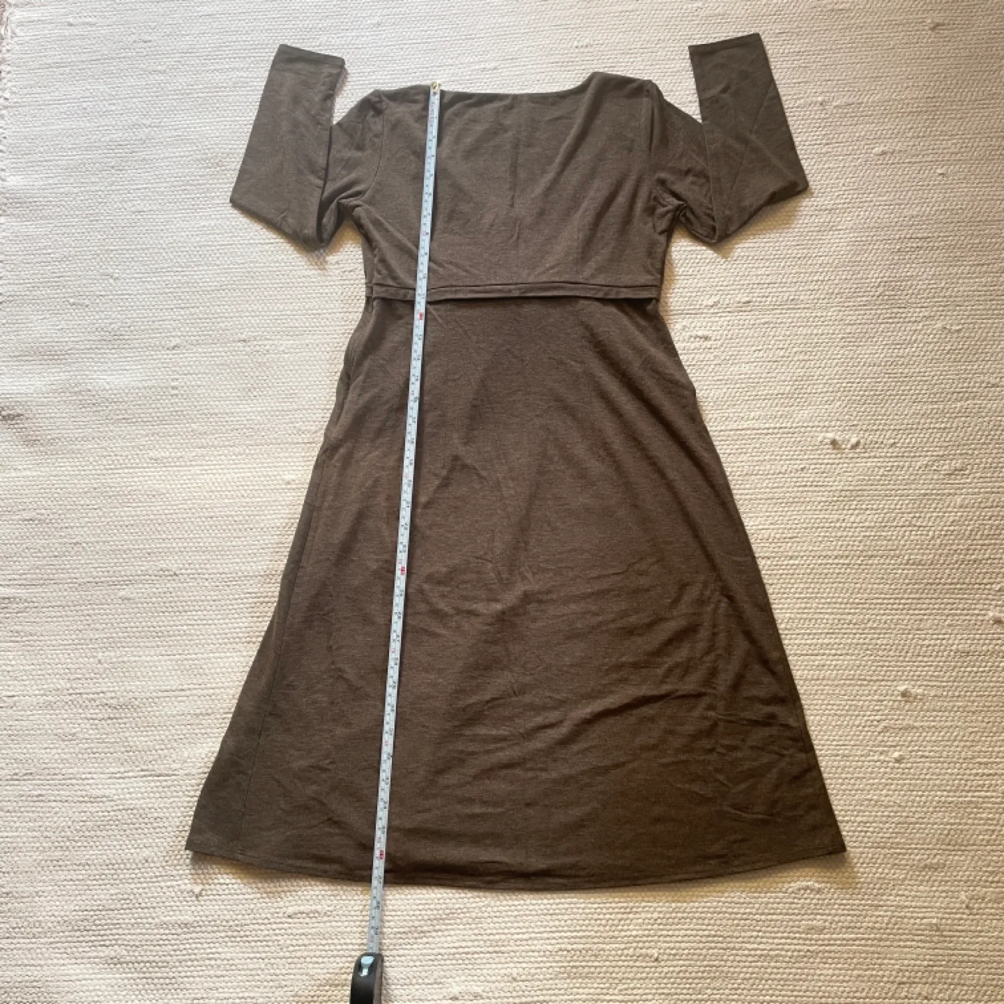 Ann Taylor Loft Long Sleeve Midi Dress 2P image indicator(6)