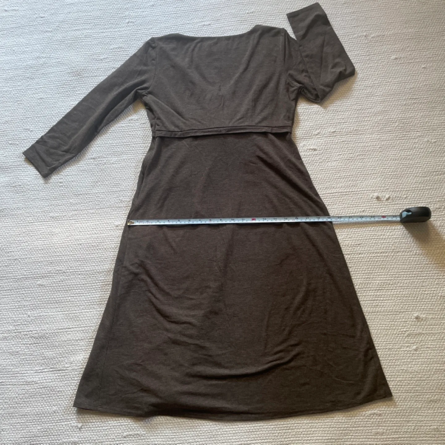 Ann Taylor Loft Long Sleeve Midi Dress 2P image indicator(10)