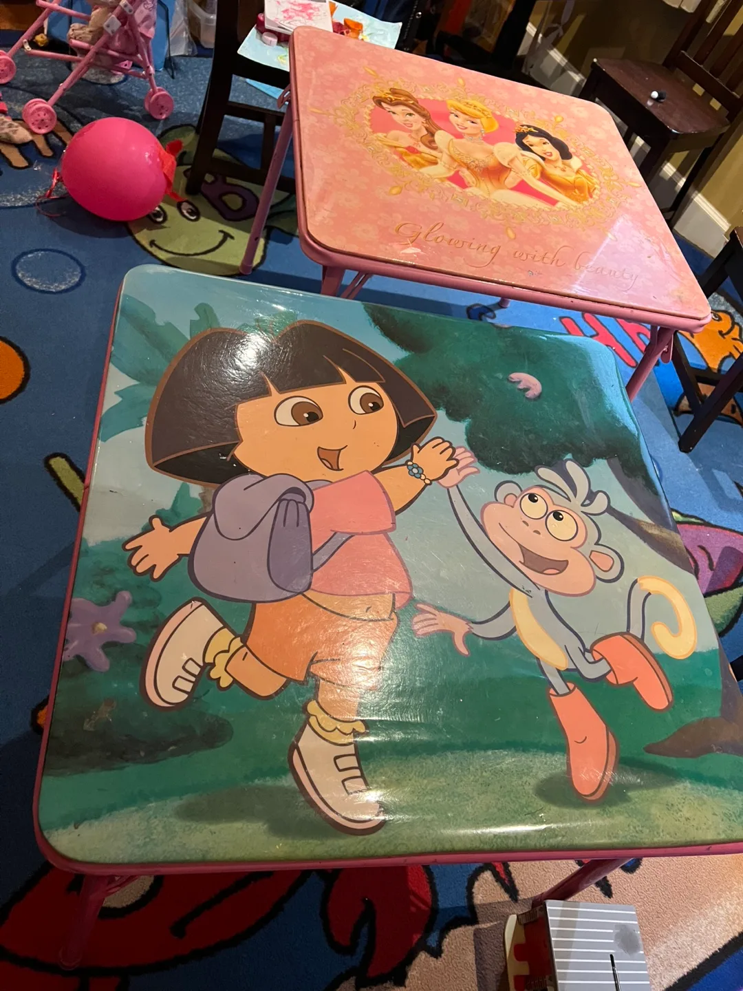 Kids' Folding Tables - Disney Princess & Dora the Explorer image indicator(3)