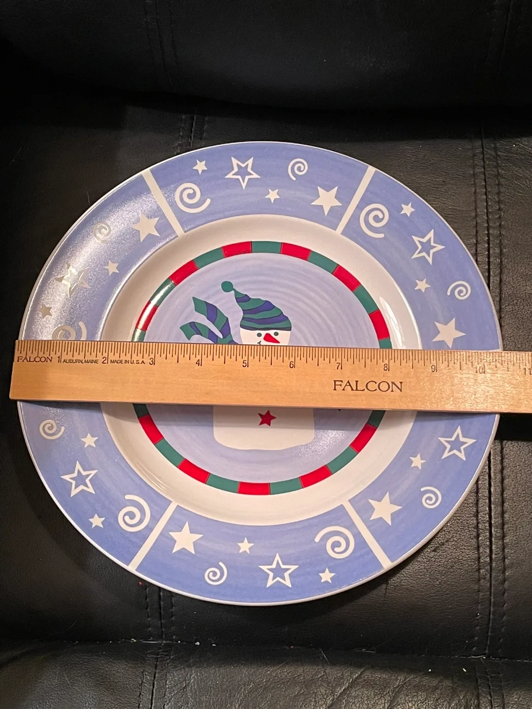 NEW 16-Piece Snowman Porcelain Dinnerware Set image indicator(5)