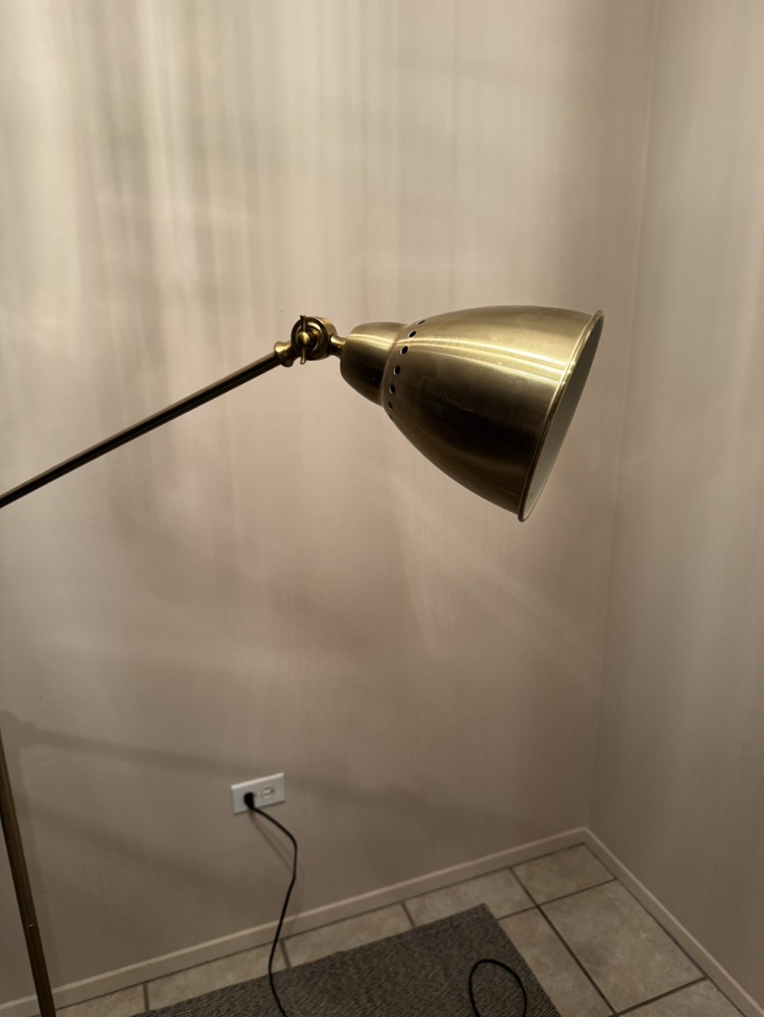 Brass Adjustable Floor Lamp - photo 4