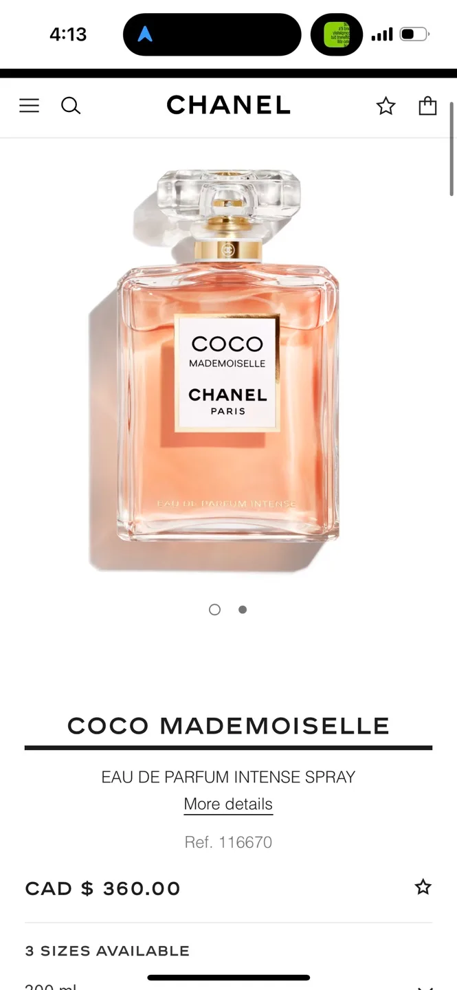 Coco Madmoiselle Intense 200ml image indicator(4)