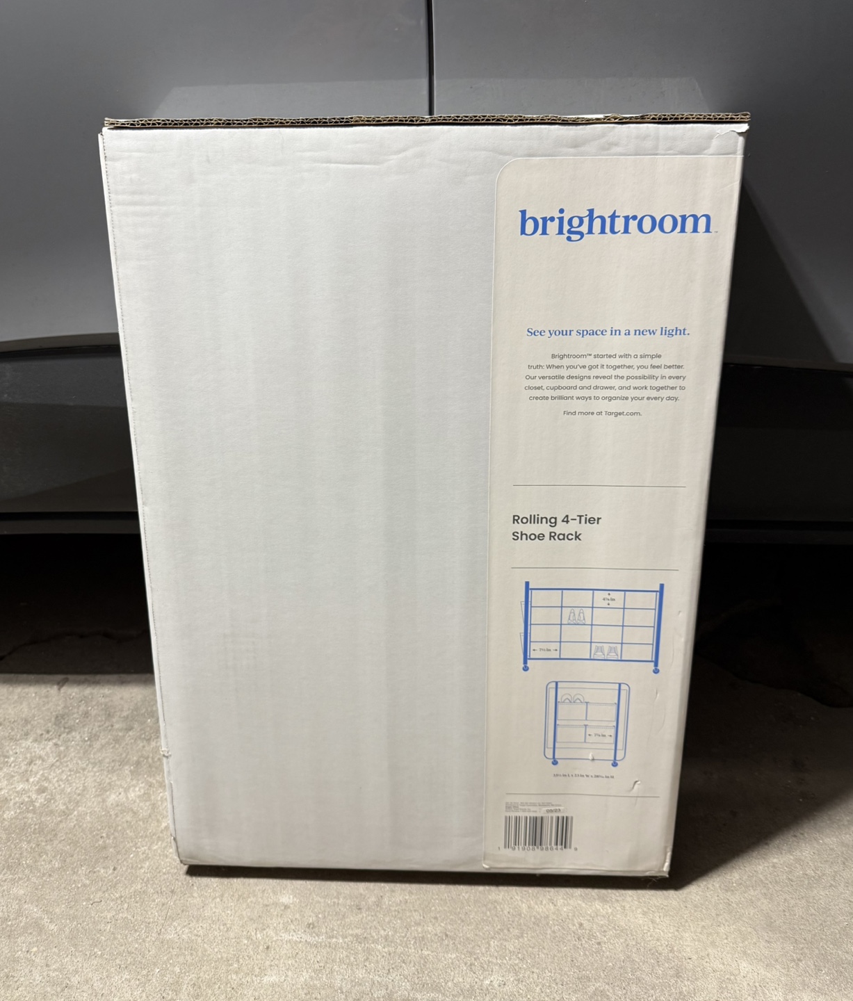 Brightroom Rolling 4-Tier Shoe Rack - NEW! - photo 2