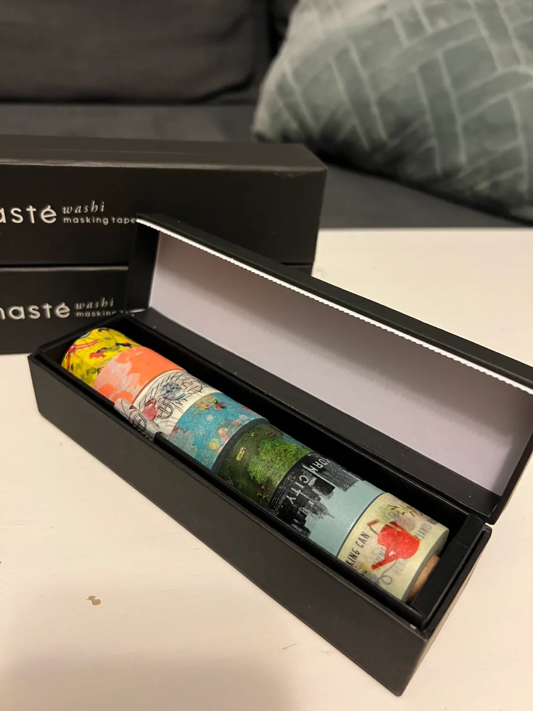 Masté Washi Masking Tapes with Cutter on Box Lid (4 boxes) image indicator(5)