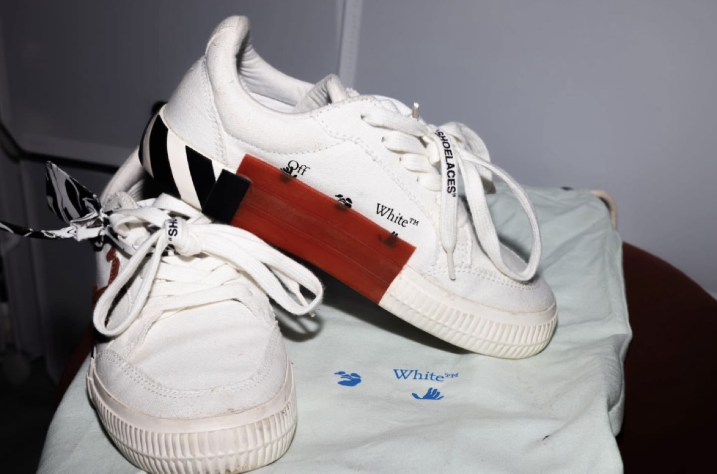 Off-White Low-Top Sneakers