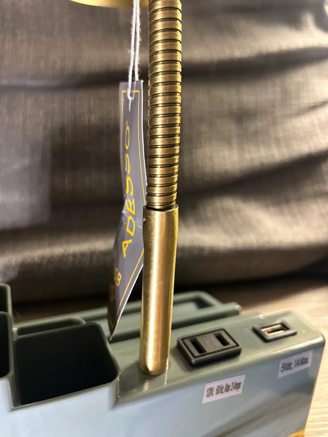 Adesso Desk Lamp with Organizer image indicator(3)