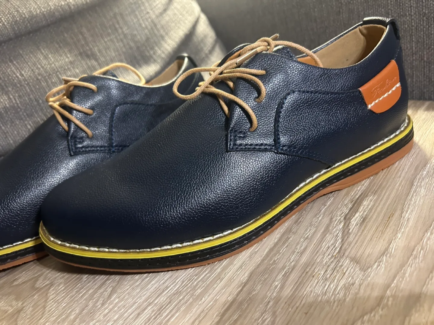 Men's Black PU Leather Dress Shoes image indicator(2)