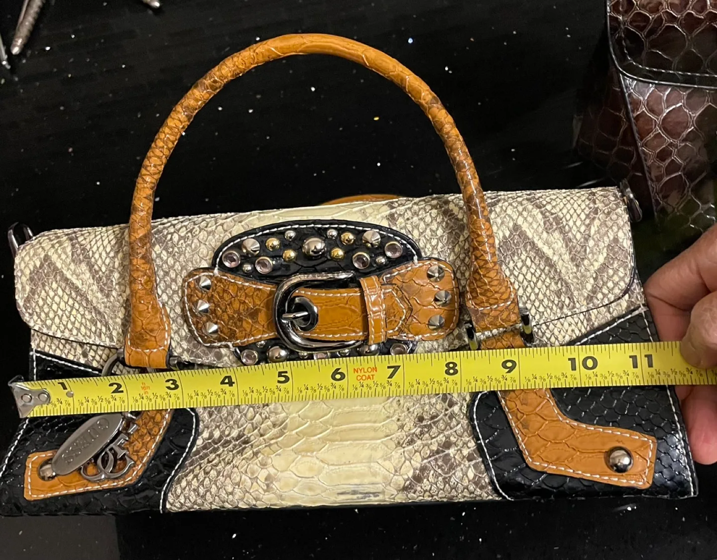 Guess Snakeskin Handbag image indicator(4)
